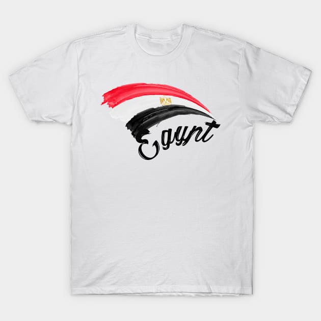 Egypt flag T-Shirt by SerenityByAlex